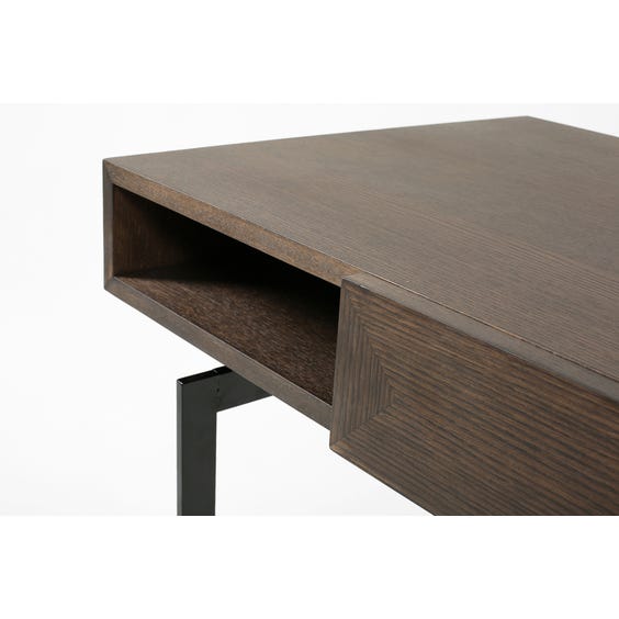 image of Modern darkwood desk