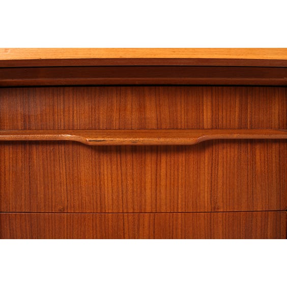 image of Large Midcentury Danish teak desk