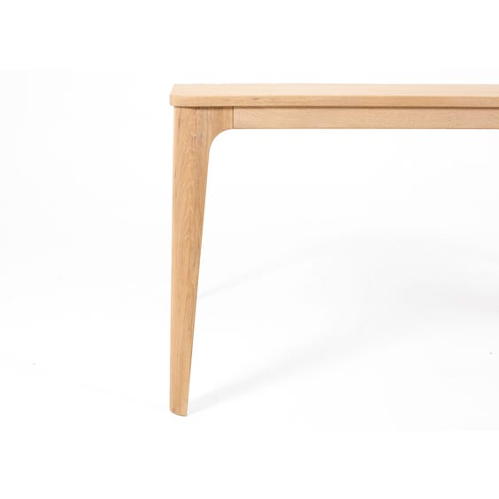 image of Simple Mira oak dining table