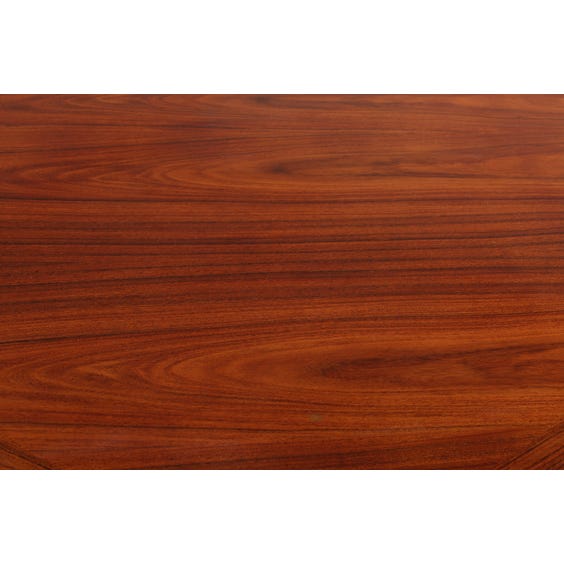 image of Oval polished rosewood dining table