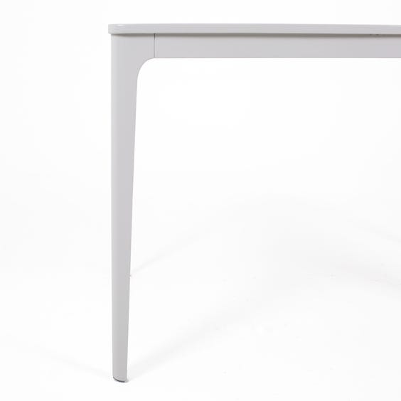 image of Pale grey dining table