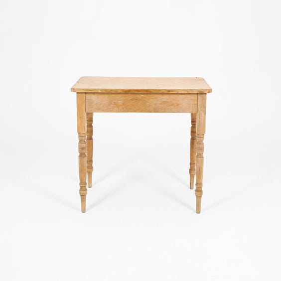 image of Vintage traditional pine kitchen table