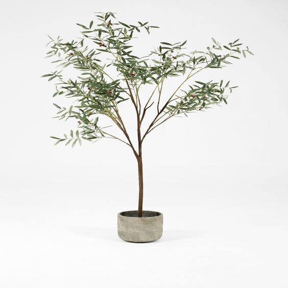 image of Large artificial olive tree