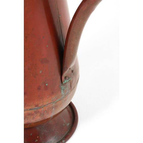 image of Large antique copper jug