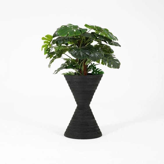 image of Modern stepped hourglass planter