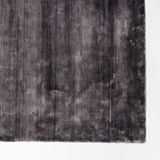 image of Slate grey sheen rug