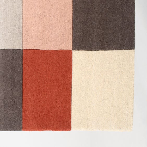 image of Modern multi sectioned rug
