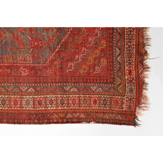image of Vintage faded Persian rug