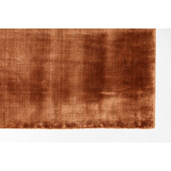 image of Copper sheen rectangular rug