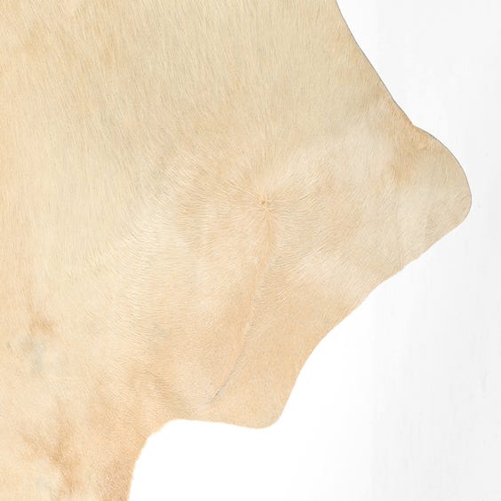image of Sand coloured cow hide