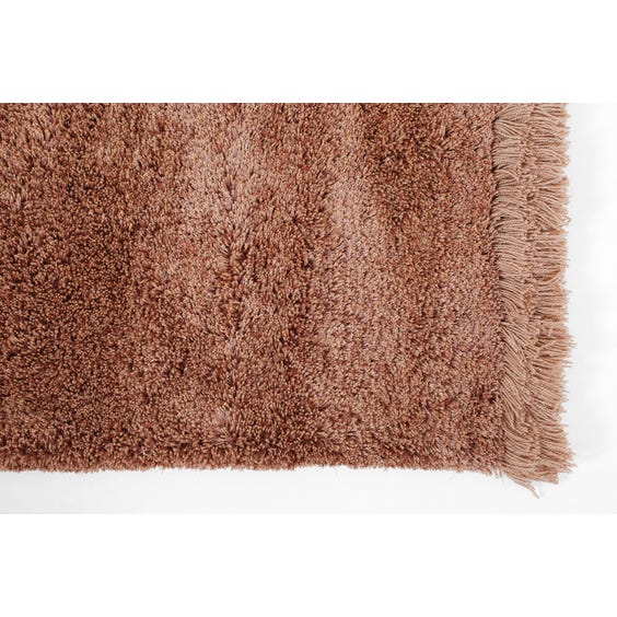 image of Rusty pink shimmer rug