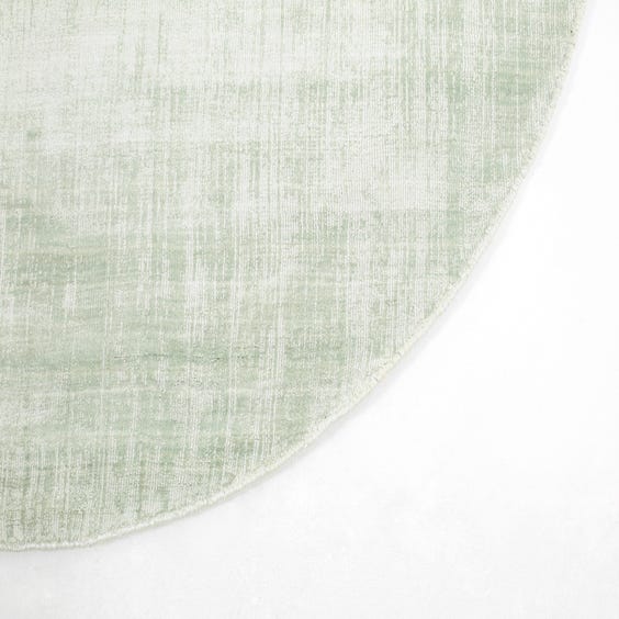 image of Aqua sheen lozenge shaped rug