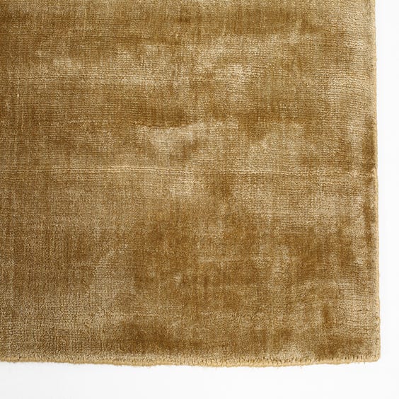 image of Muted gold sheen rug 
