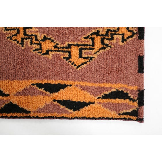 image of Modern rectangular tribal motif rug