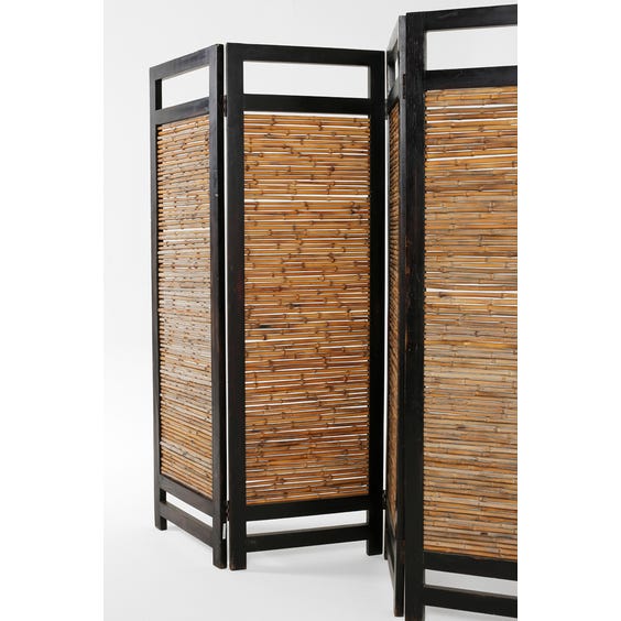 image of Midcentury French bamboo screen 