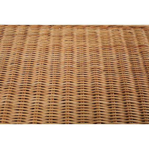 image of Natural wicker shelving unit