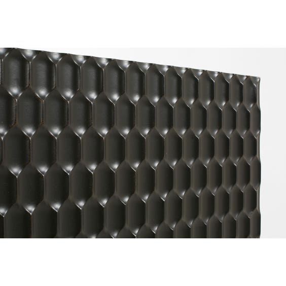 image of Modern ebonised honeycomb sideboard