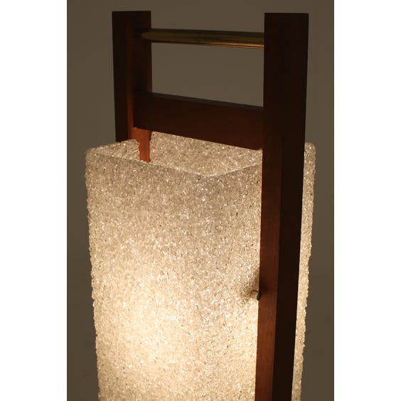 image of Midcentury resin column lamp