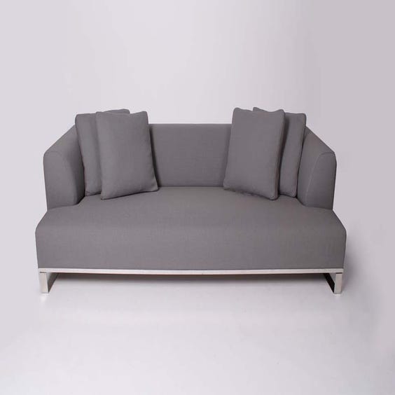 image of B&B Italia grey wool sofa
