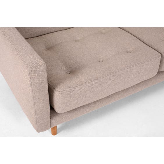 image of Modular grey corner sofa