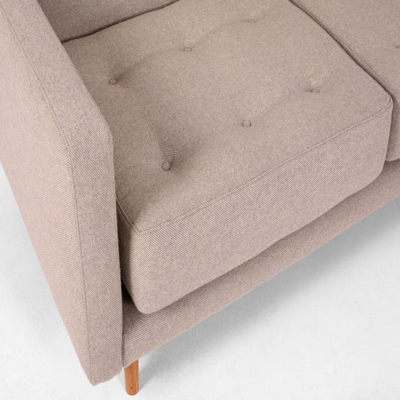 image of Modular grey left hand sofa
