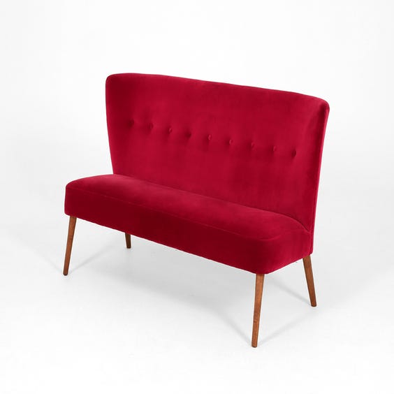 image of Ruby red cocktail sofa