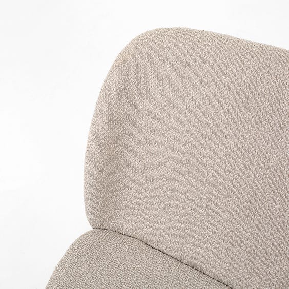 image of Grey boucle Beetle sofa