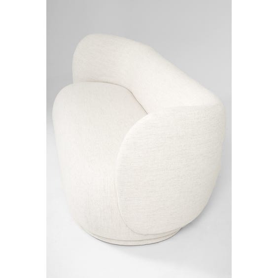 image of Postmodern boucle sofa