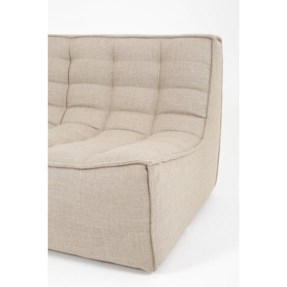 image of Small modular grid sofa