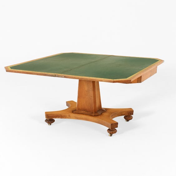image of Vintage pedestal poker table