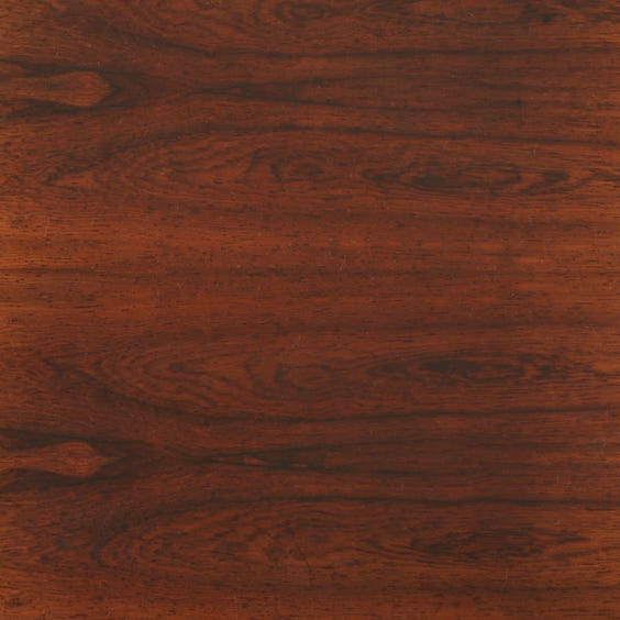image of Large square rosewood side table