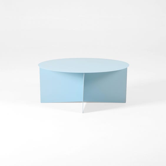 image of Modern powder blue side table