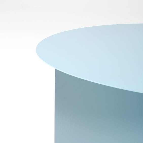 image of Modern powder blue side table