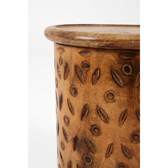 image of Drum side table