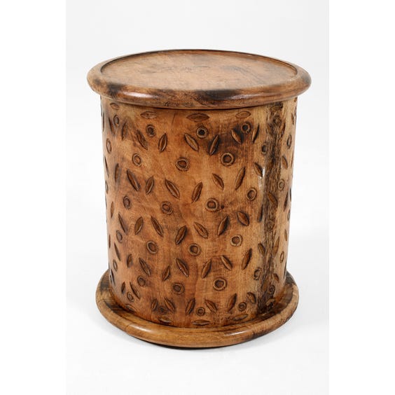 image of Drum side table