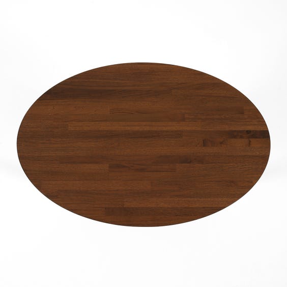 image of Modern walnut marquetry table