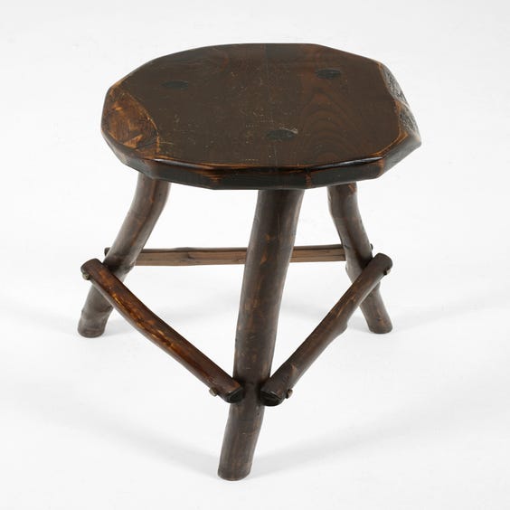 image of Primitive bar stool