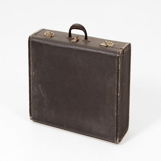 image of Vintage black suitcase