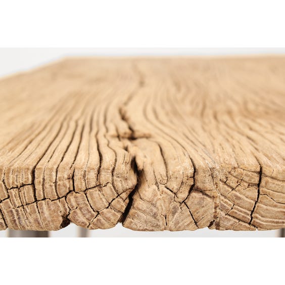 image of Rustic Chinese elm table top