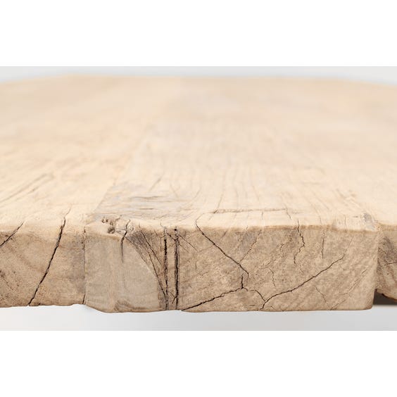 image of Rustic Chinese bleached elm table top