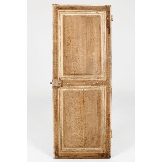 image of 18th C stripped oak reversible door