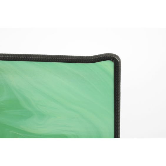 image of Green swirled Vitralite glass surface
