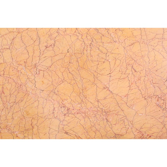 image of Semi circular peach marble surface