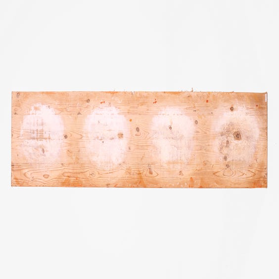 image of Narrow wooden pizza board surface