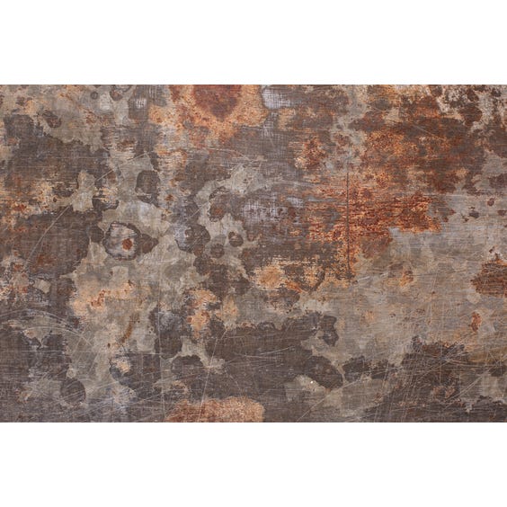 image of Distressed metal rectangular surface