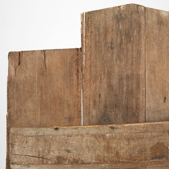 image of Antique wooden plank door