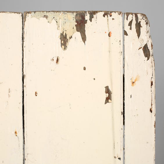 image of Antique off white painted door