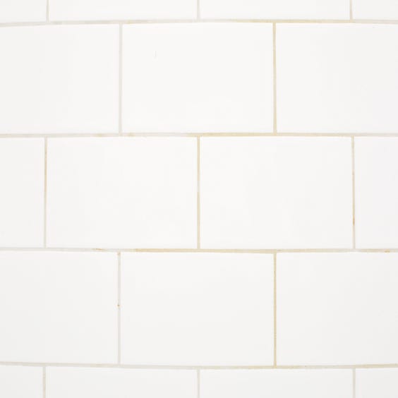 image of Rectangular white tiled surface
