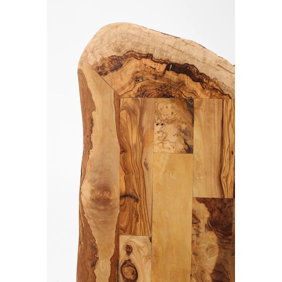 image of Rectangular olive wood surface