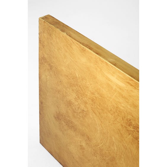 image of Large heavy gold brushed surface